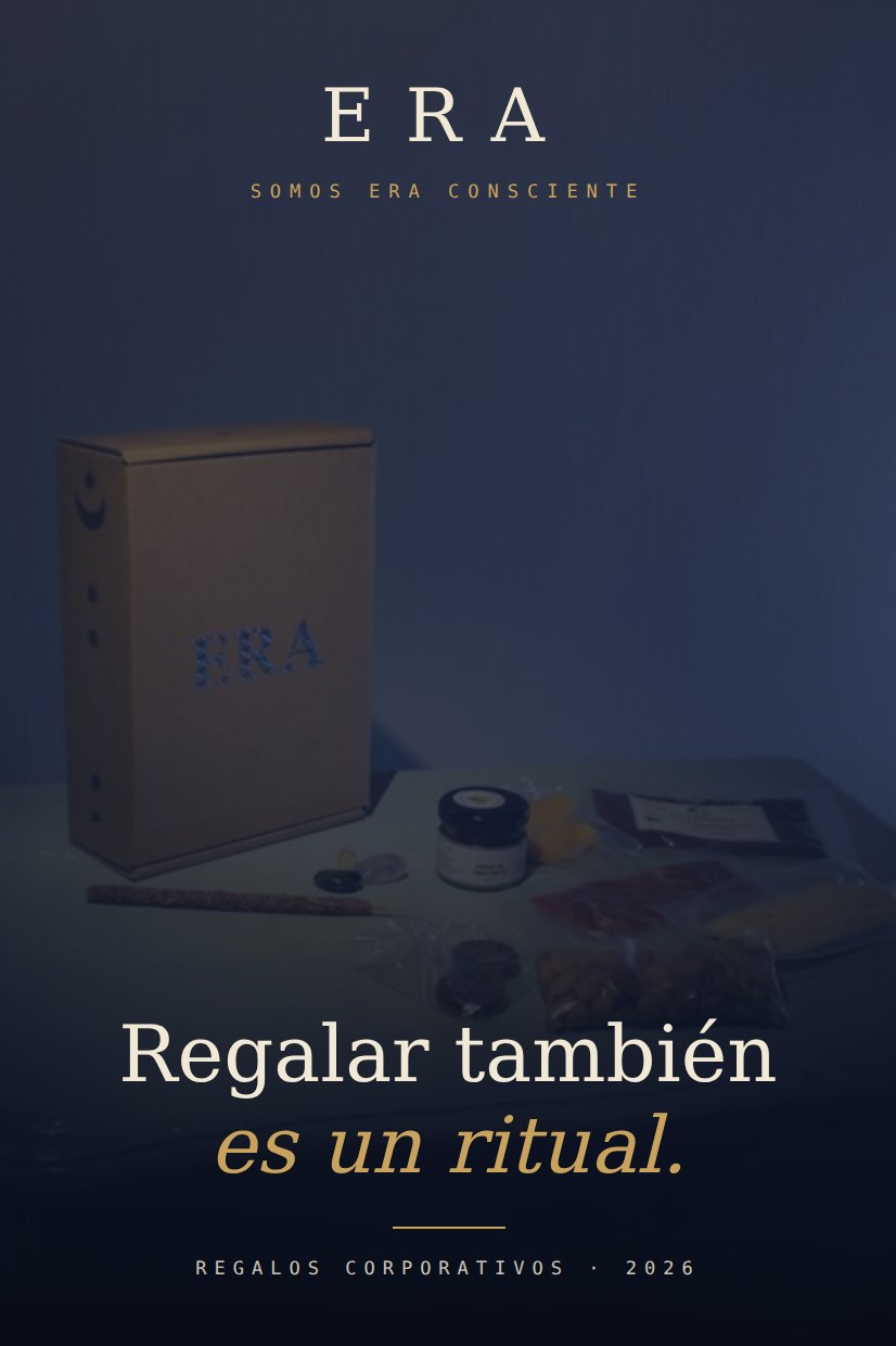 Portada del catálogo Somos ERA 2026